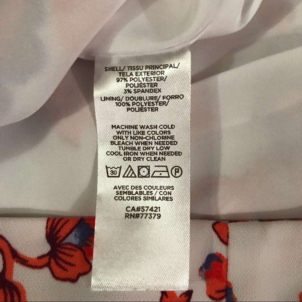 Ann Taylor Factory • Floral Long Pencil Skirt - Picture 6 of 7
